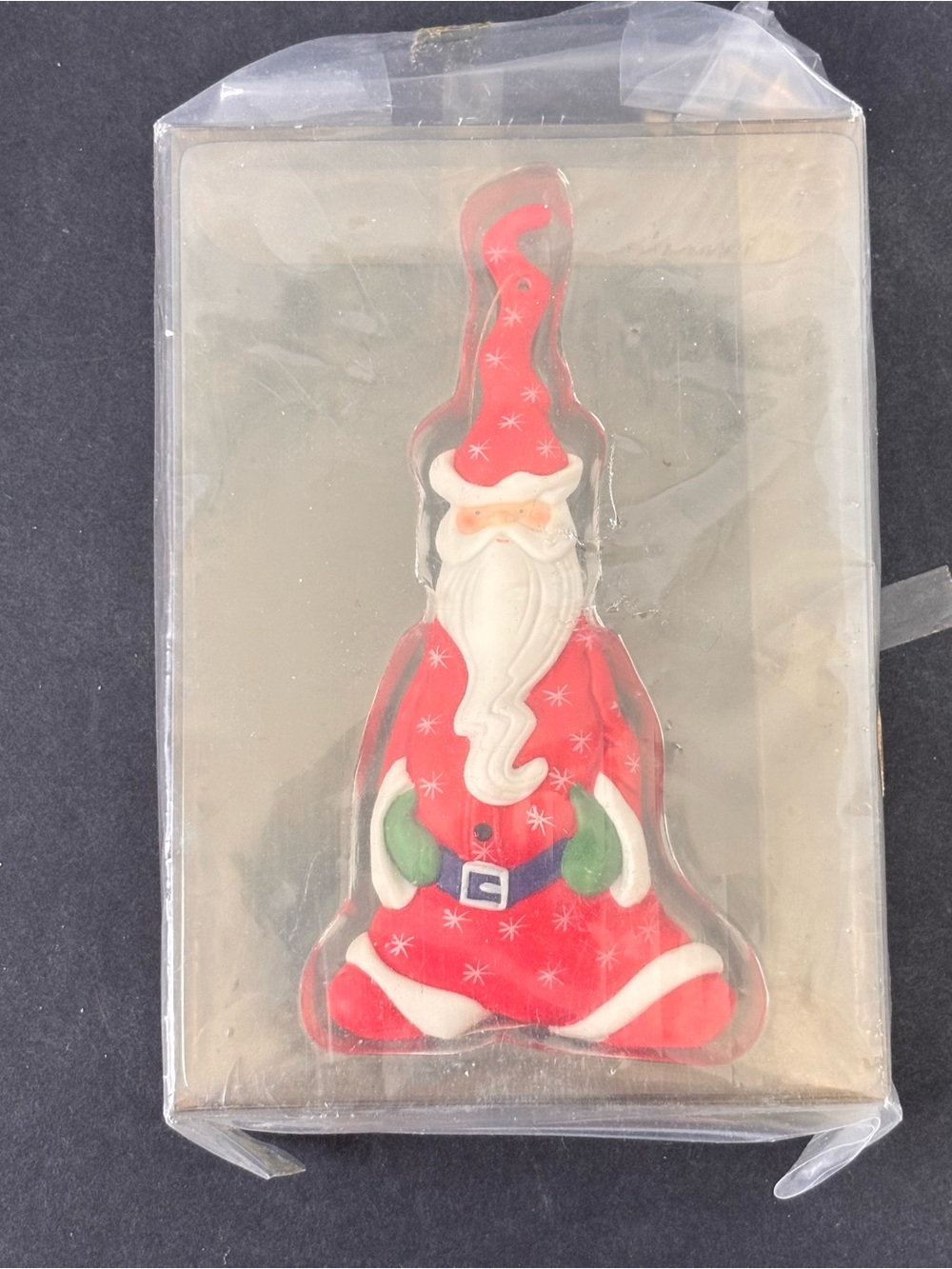 Vintage Department 56 Santa Claus Ornament #9164-2